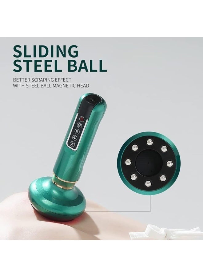 والالا جهاز تدليك كهربائي محمول قابل لإعادة الشحن لمكافحة السيلوليت ونحت الجسم وتشكيله، جهاز تدليك للبطن، جهاز تدليك بالحجامة. - Image 2